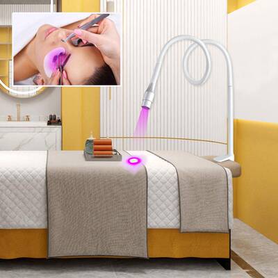 Uled胶V水秒睫毛固化MHP灯1-3固桌化10W夹UVLED紫光灯快速固化