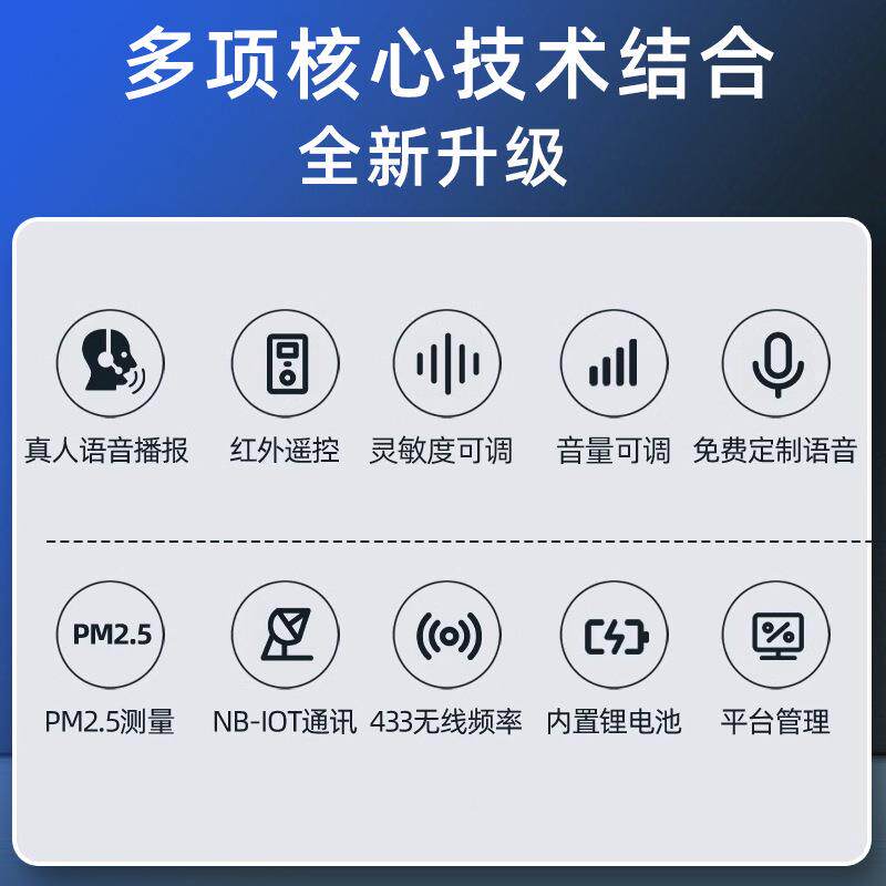 吸禁烟警器控烟卫士检吸测烟厕所卫生间连报手无品牌/机止抽烟吸