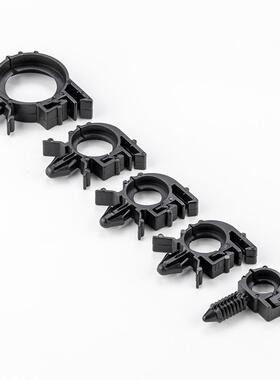 高品质厂家黑色料塑卡扣扎多温规ZJI格耐高带汽车线束固定扣尼龙