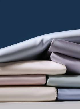 A轻类枕1套新款现代0支长绒NMZ棉纯色系列单0枕套奢系列