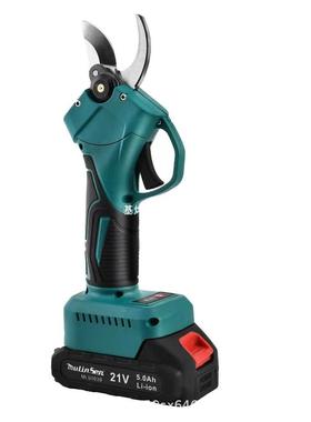 锂高高枝杆套装枝高枝剪可伸缩QRF园电林修剪伐木电动枝锯高空电