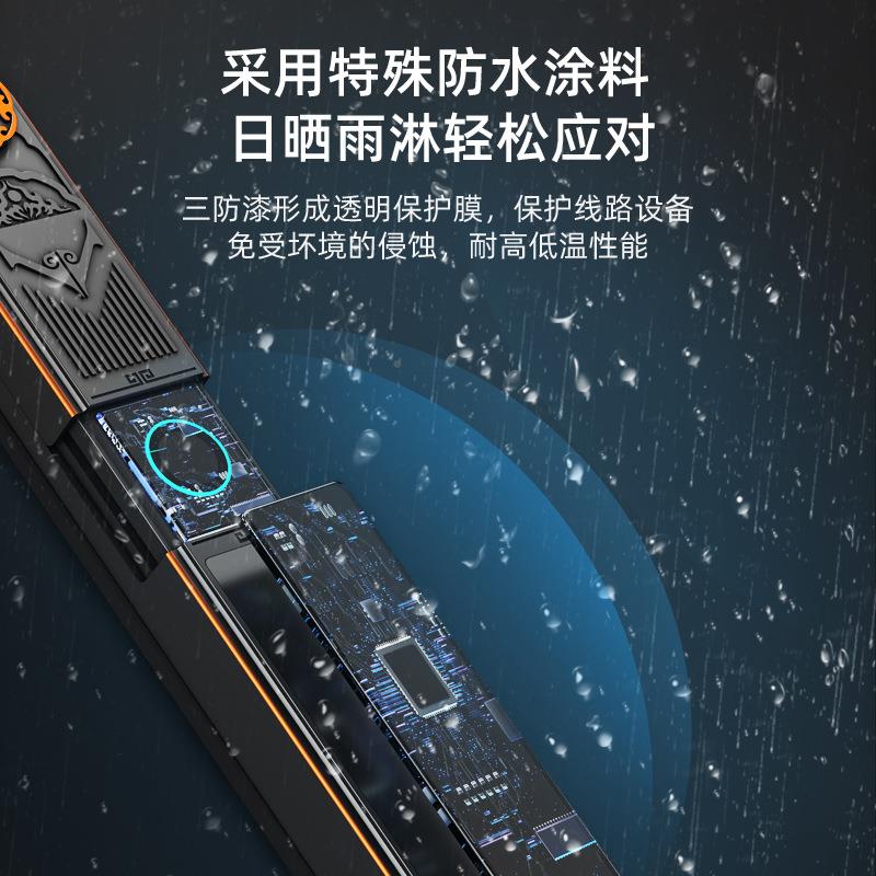 防水断桥铝指锁纹锁户FKC外庭通院别墅门能遥控电子智锁双面指纹