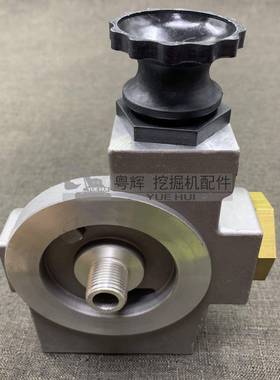 挖掘机2配件现代R25-7/R215-7手泵油泵MCF/输油泵/手压油输细螺牙