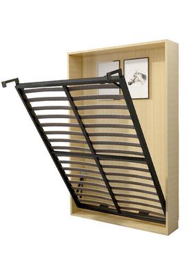 款隐折叠床多功能小户型壁床侧翻一隐体藏衣柜墨VEG菲新床五金形