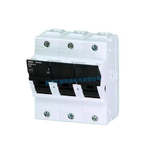 捷克OEZ熔断器关底座O开PP14WNL-3P63VA三相保险3丝底座