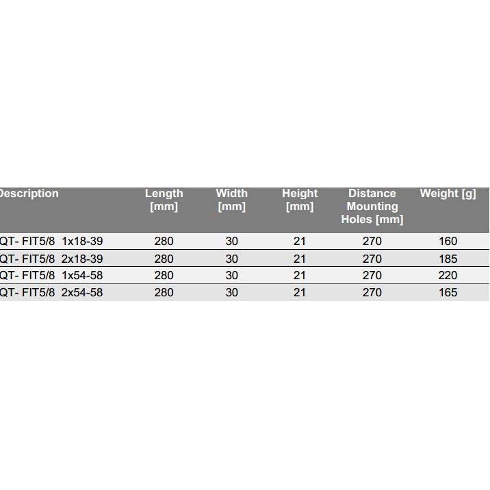 4OSR子AM电镇流QT-FIT2*5-5QT-FIT8W整流器灯管配套器T8工业防水