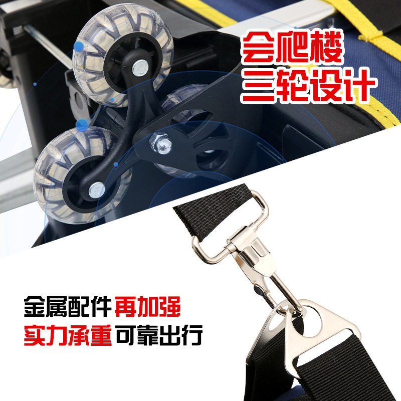 带轮帆布加厚耐磨大容量工具包