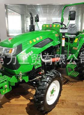 常力C油L704绿色农驱用果园多功能耕地509机四柴拖强劲拉机厂家