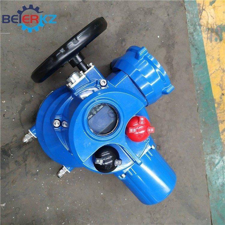 贝尔智能一体化动执行器DQ747W0带液2晶显示现作场电操按键