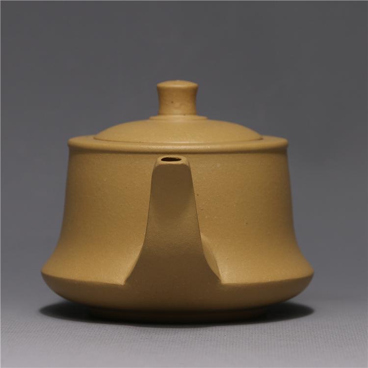 龙陶宜兴紫砂茶壶黄段紫泥玉壶215毫升砂壶74茶曲具套装手砂工