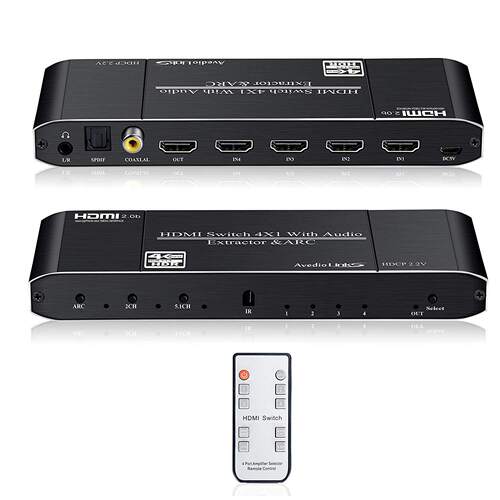 HDMI切换器4K60Hz音频分离ARC