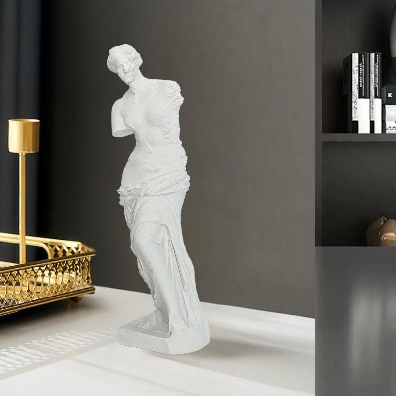 简样板房装饰品维纳斯创意软雕塑摆摆件AGV客厅玄关电视柜约家居