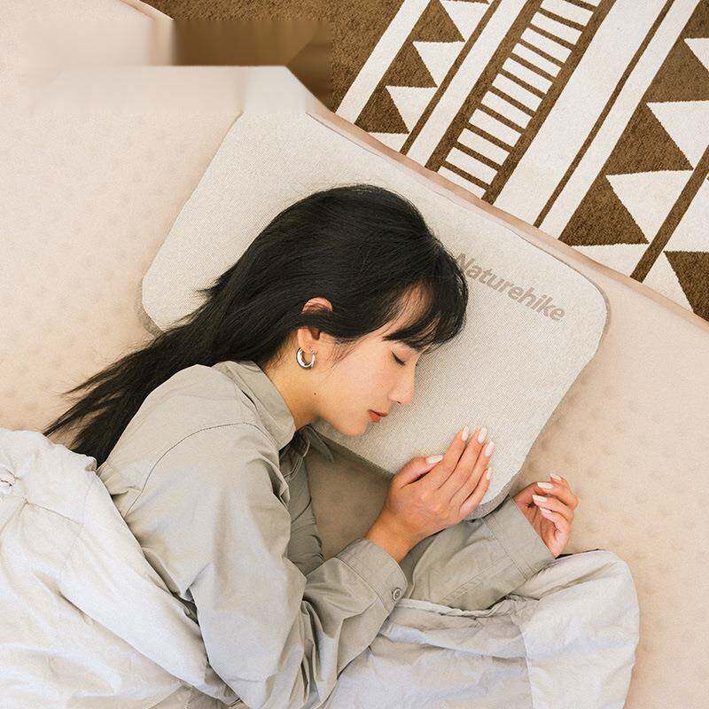 205新馨-悦记忆棉舒款适方枕便携式户2外露611营午睡枕头