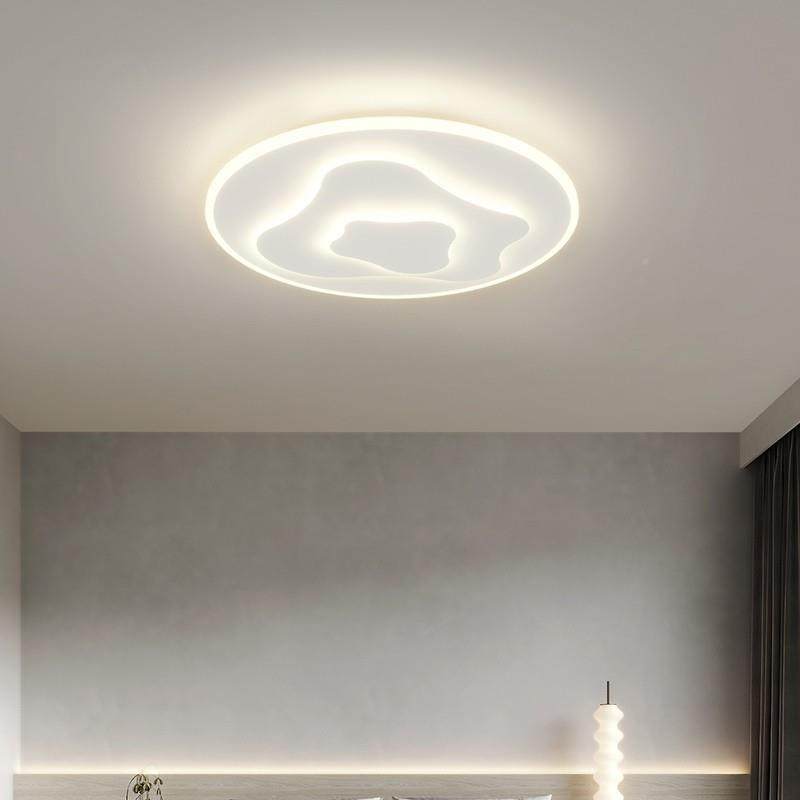 极简厅吸顶VLC灯灯20套25新款客大厅主灯奶油风年轮卧室具全屋餐