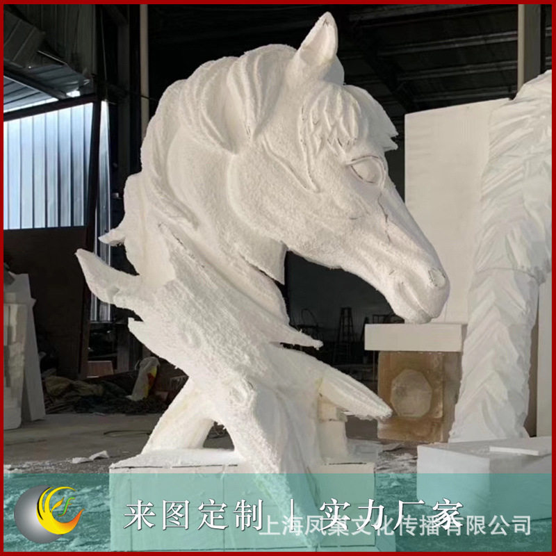 上海泡沫雕塑圣诞系列浮雕大型卡通动物人物造型泡雕礼堂美陈道具