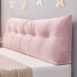 公风新款床床头靠垫榻榻米软包上靠靠背防主撞软垫大枕沙发YMD拆