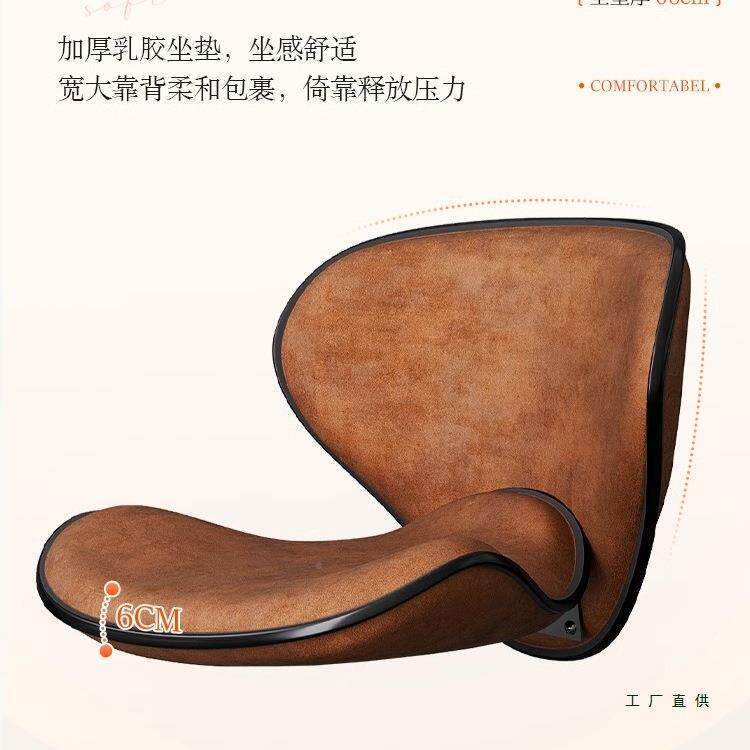 椅轻奢高吧凳现代简约家用靠椅F9768T85背椅吧台椅脚子前台接待椅
