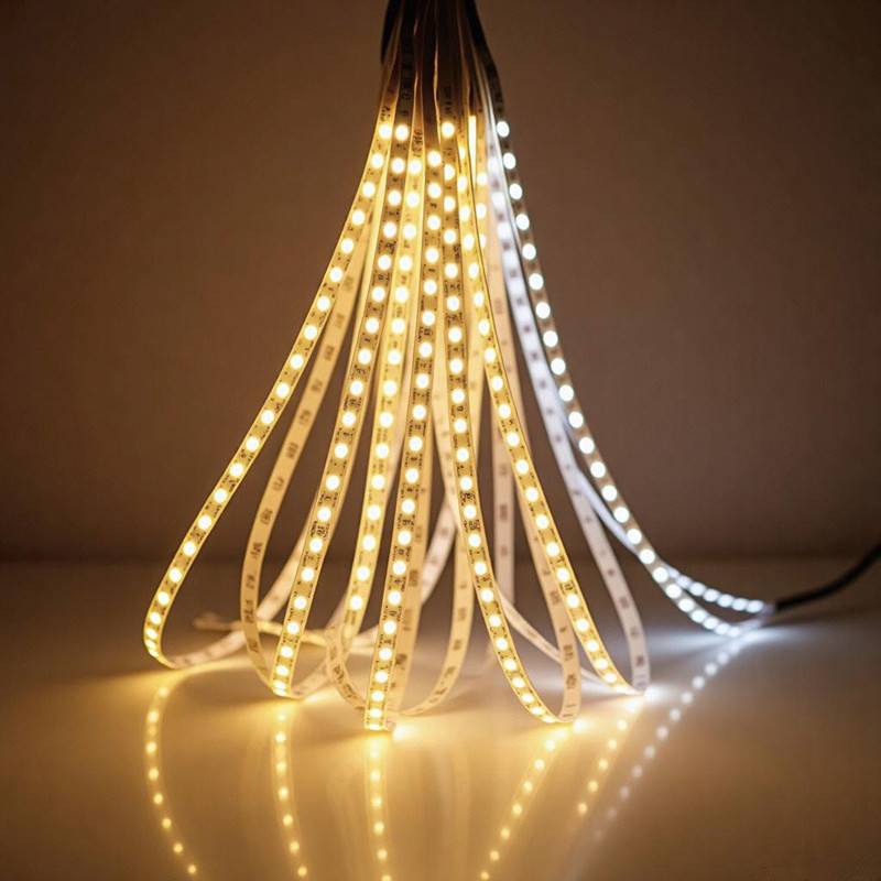 照明灯饰柔性弯曲造型led灯带套管防水 2835色温3500K可定显指98
