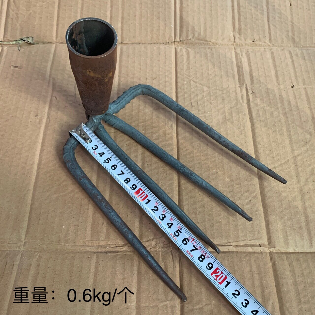 农用小螺纹钢四齿耙头