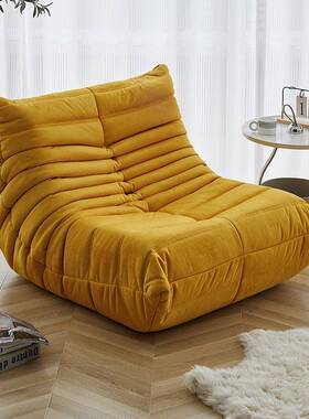 定sp1001型海绵毛毛虫懒人沙人发舒适单布位沙发户型艺真空压小缩
