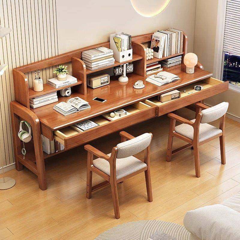 学双人实书脑桌书架一EIO体儿童习桌木客厅电长条桌卧室小学生写,鲜花速递/花卉仿真/绿植园艺,其它园艺用品,淘宝优惠券,粉丝福利购,淘宝优惠卷