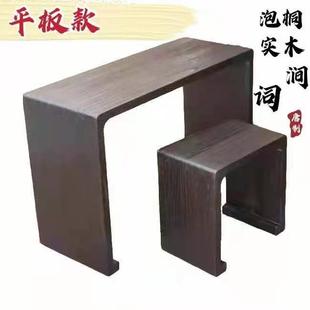 传承经典桐榫卯镶嵌工艺体琴XRL一桌凳碳烤木古仿古琴桌共鸣国学