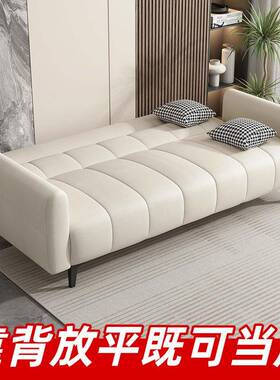 沙发床2客厅叠两用20新款双折人5出租房简易小户型卧AMV室布艺小