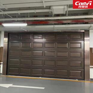 铝金电板车库门合豪华别墅翻动防盗滑91升门欧式智能遥控自动车库