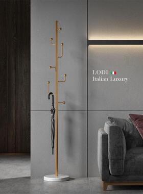 意式衣架服落地卧室门口挂衣架家用玄关立衣PLF架式进门衣帽架挂