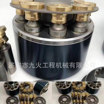 挖PC60机557080泵胆296柱塞摇摆配油盘九孔盘球铰弹簧