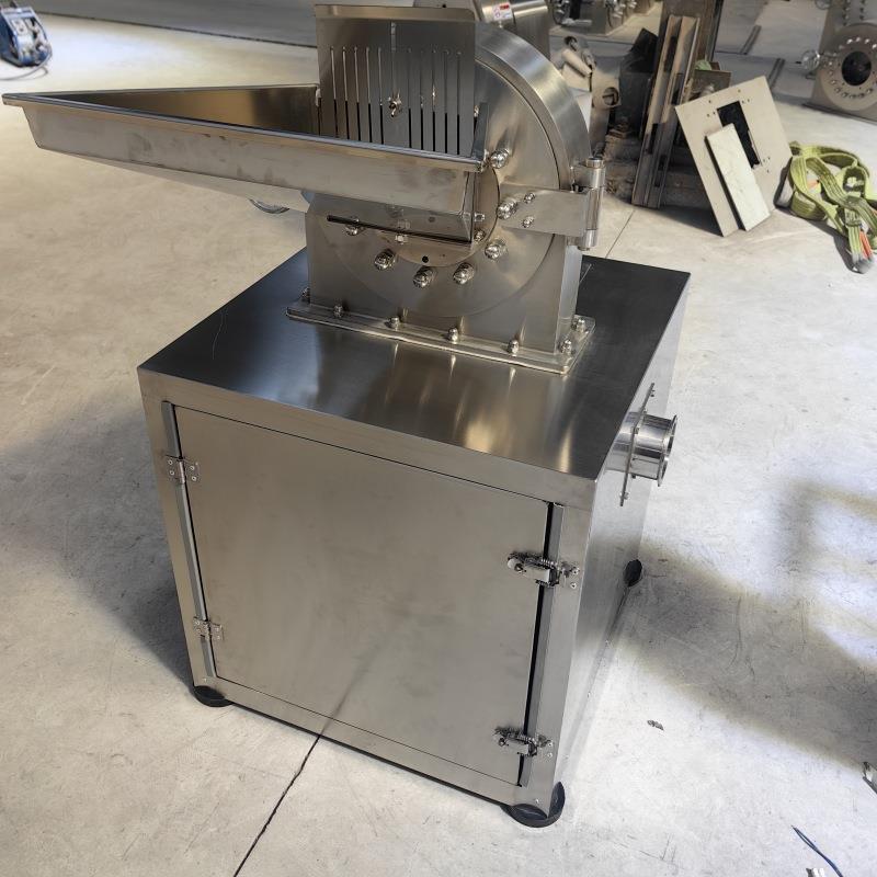 大米药材花椒白糖粉碎机商用食品调料中草药齿盘磨粉无尘打粉机