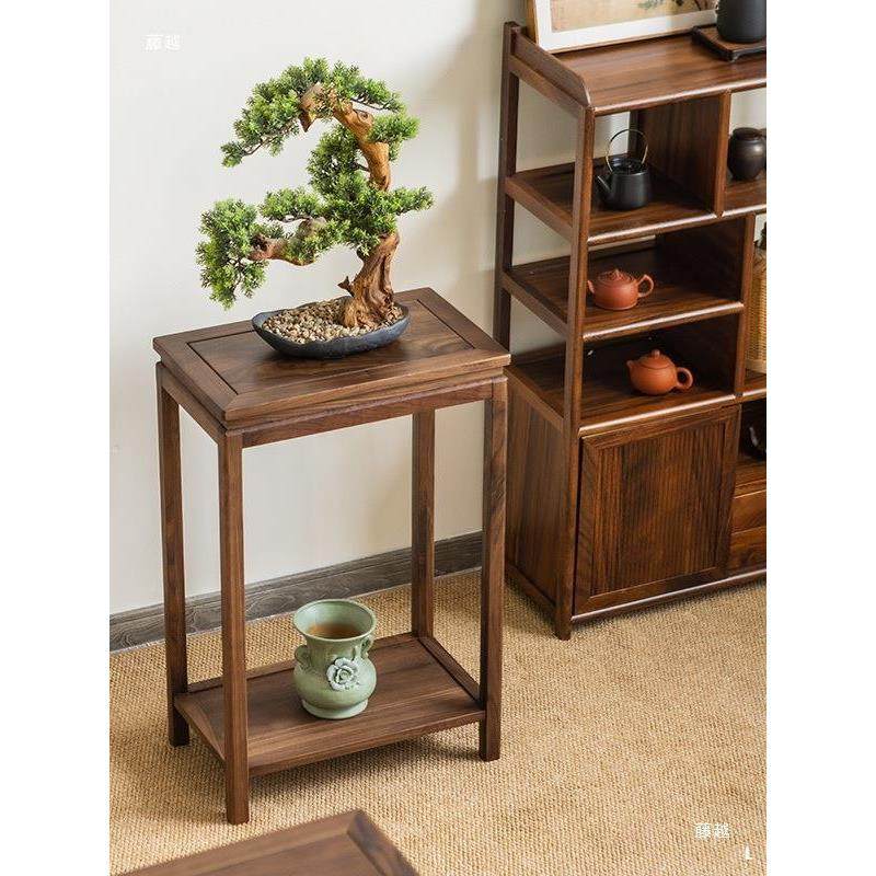 北GFR美黑全胡桃花架子木落地花几新中置物架长方形鱼式缸架实盆,标准件/零部件/工业耗材,车间地垫,淘宝优惠券,粉丝福利购,淘宝优惠卷