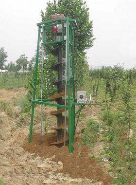 厂马家生产汽油挖坑机伏10力挖坑机大马20186力光植树挖树坑机林