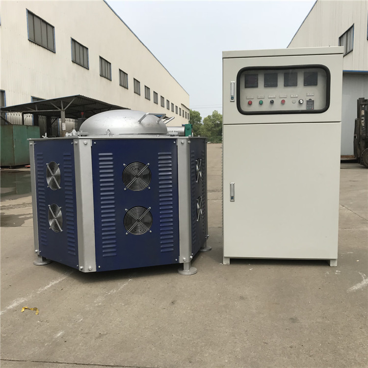 200kg铝合金坩埚电磁熔铝炉现货