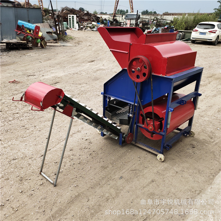 农用汽油手推车 电动秧果分离机 家用果子打秧机
