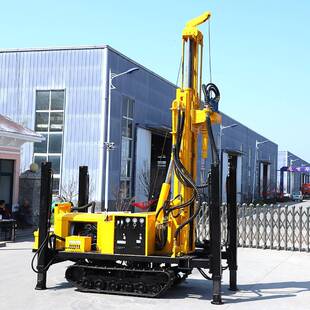 气打井机动钻井机井山区勘探用水井钻机302米打岩石打家井设备履