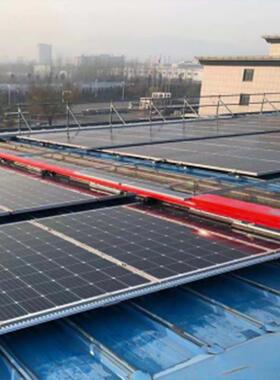 光发电MCK厂光伏板清洗设伏备光电站清洗机器伏人全自动智能清洗