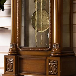 国赫姆地勒机械钟客厅家用美式座钟台式坐钟欧式10008270复古老式