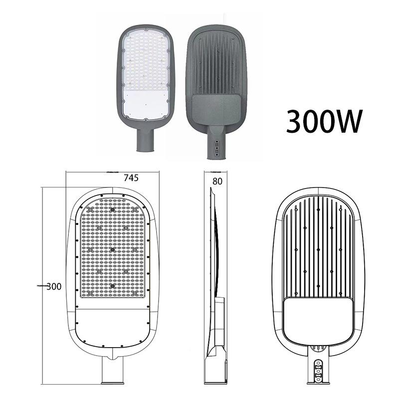 L5ED路灯头外防广场新农村道户路灯水012220v超亮大功率0W挑臂路
