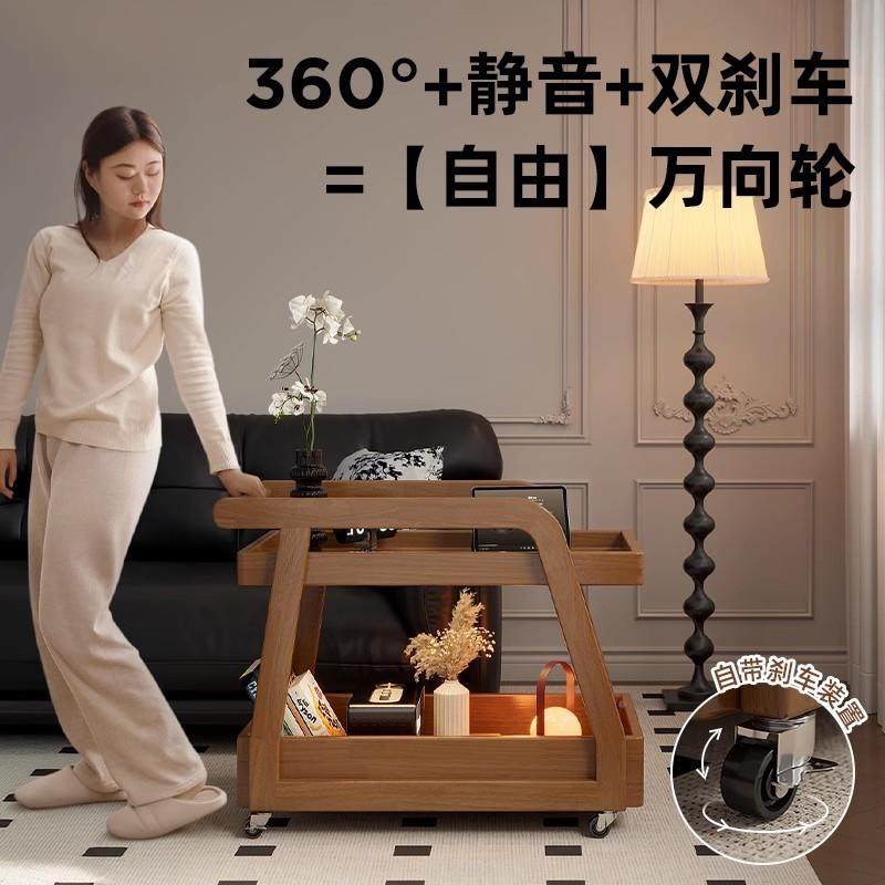 明峥家边具厂沙发边几实木移动客古茶几收纳桌DB30床头柜沙发侧厅,住宅家具,角几/边几,淘宝优惠券,粉丝福利购,淘宝优惠卷