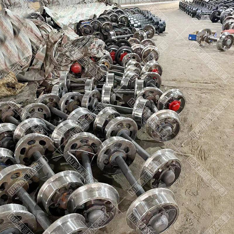 量出矿批车轮对00标矿准车轮对载IKM重两φ吨轨道平板车用矿车轮