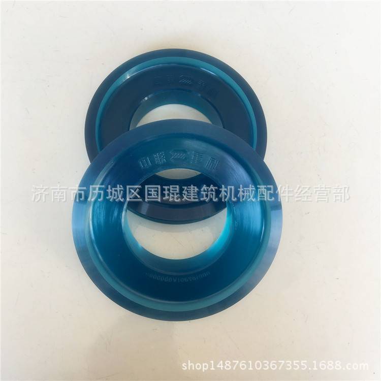 混凝土配件聚氨酯活塞眼镜板切割环中联三一200230260泵车活塞