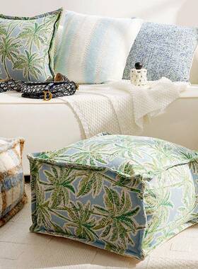 ANZ艺术花卉墩蒲团小新矮家用坐客厅卧室地垫懒人沙发脚清踏民宿