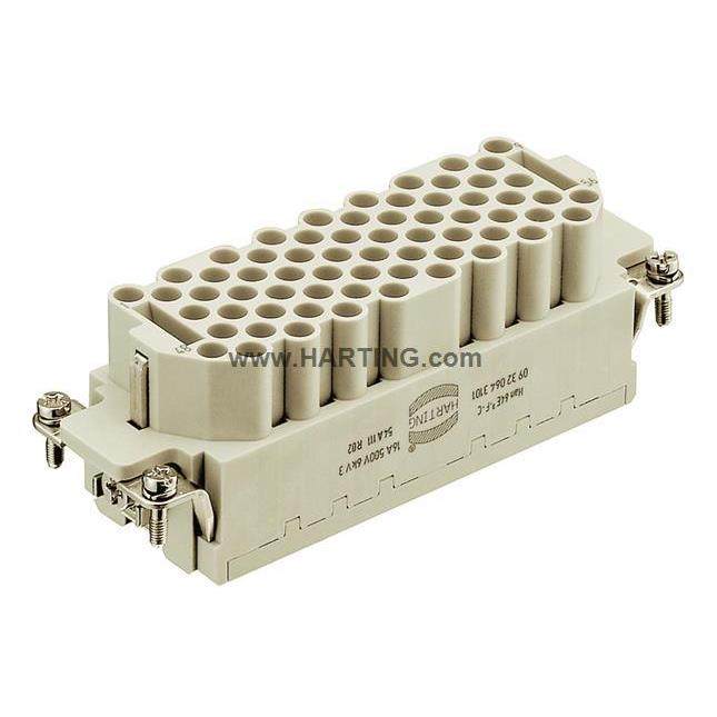 HA器RTIG浩亭0932064311无品牌/多芯连接HanEE6N4EE0E压接针母插