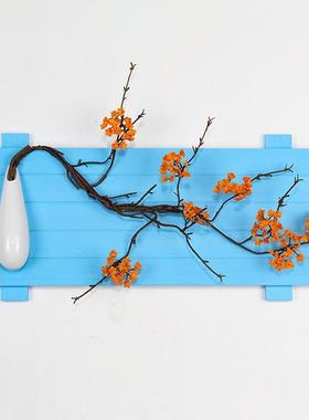 E4C装墙ESH上装饰品挂意件壁新中式中国风挂装饰古风客厅玄关饰创