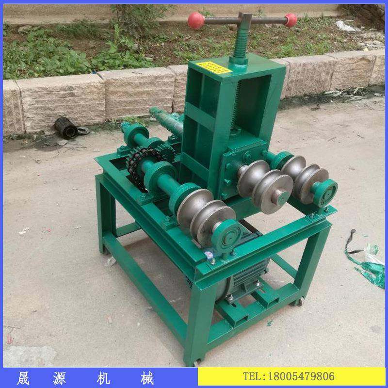 现货立式不76型电动弯管机大棚方管管滚弧动式弯机圆NDR锈钢折弯