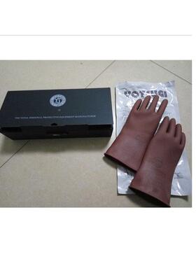 带电作业绝绝缘橡手胶套YS102-02-0低压绝缘手套MLR0防触电缘保护