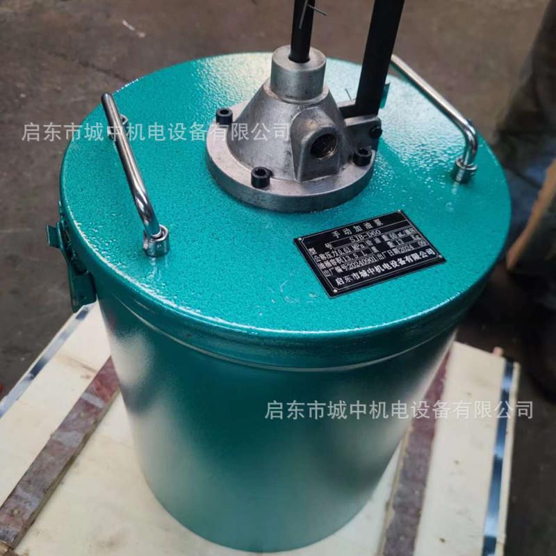 SJB-D60V25手动加油泵0.633.1PRZ5MPa轴承润脂滑卡车补便压杆携式