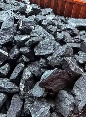 广州圳景东黑山23870石莞黑色石米日式孤山水水钵厂家假山石造景