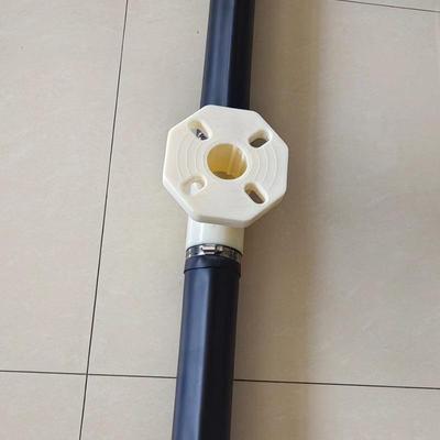 管式曝气一字型一字型可可提升孔曝气器微曝气管污水处理管器式微